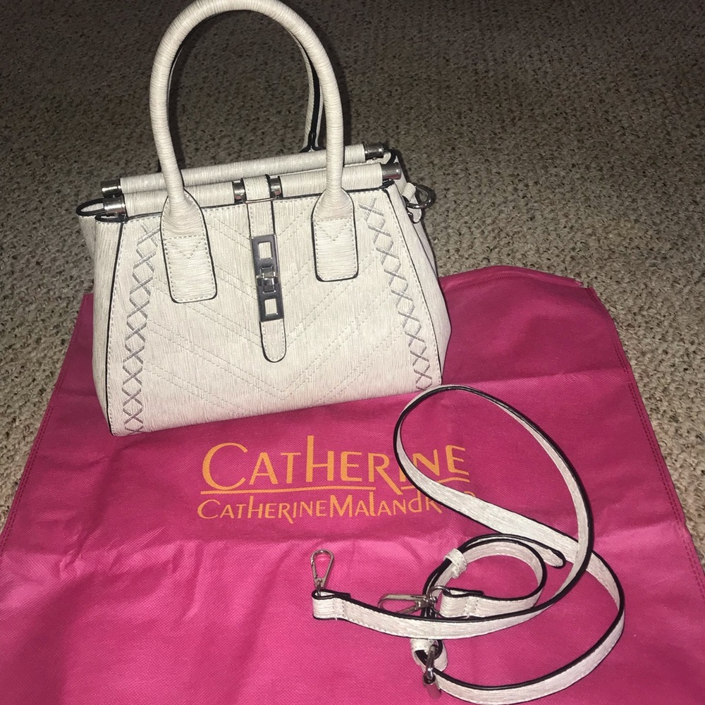 Silver Catherine Malandrino Handbag
